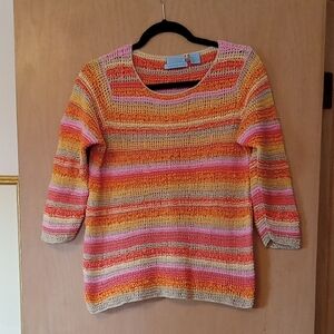 Multicolor Striped Women's Sweater